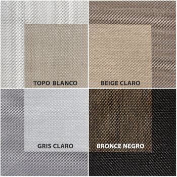 Alfombra beige claro 200 x 200 cm DEMRE