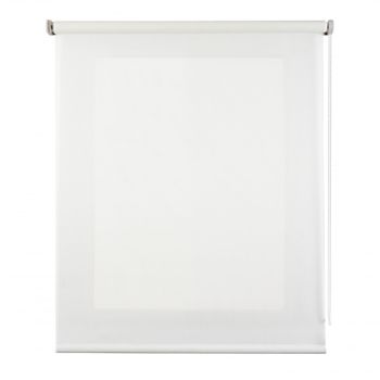 Estor enrollable opaco blanco 135 x 190 cm Blackout