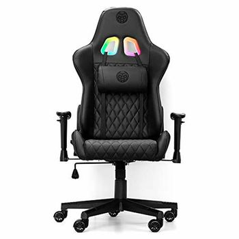 Silla Gaming Onaji Akuma Pro Rgb Negro Led Rgb