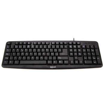 Iggual - Ck-basic-105t Teclado Usb Qwerty Español Negro