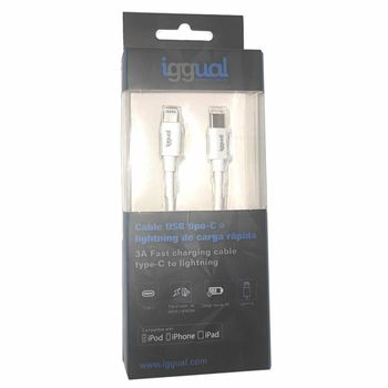 Cable Usb-c A Lightning Iggual Igg317761