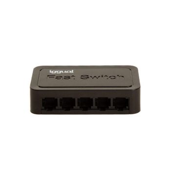 Iggual Fes500m Fast Ethernet Switch 5x10/100 Mbps