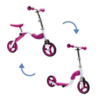 HyperMotion Escúter para Niños, Adultos y Adolescentes, Patinete con Ruedas  Grandes, Scooter para Niños, Plataforma Antideslizante, Ruedas Neumáticos