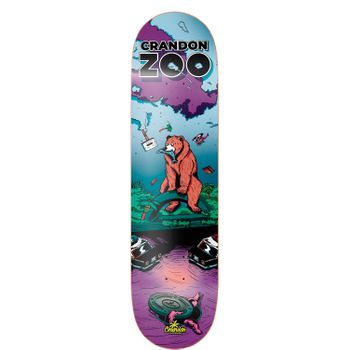 Skateboard Deck Unisex Crandon By Bestial Wolf Zoo Bear