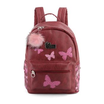 Minnie Mouse Marfly-mochila Fashion, Burdeos