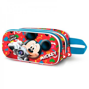 Portatodo 3d Say Cheese Mickey Disney Doble