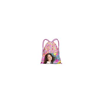 Soy Luna Fun Happens Bolsa De Cuerdas Para El Gimnasio, 35 Cm, Morado