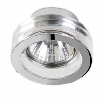 Leds·c4 Downlight Eis Gu5.3 50 Cromo Transparente 12vac Ip54