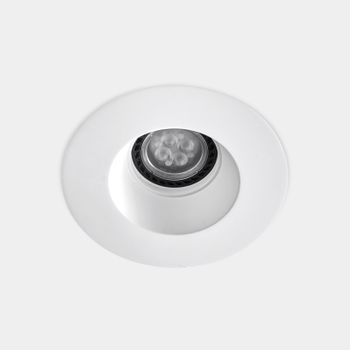 Leds·c4 Downlight Ges Recessed Round 5w 31.2º Blanco Ip23 292lm