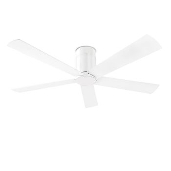 Ventilador De Techo Rodas Blanco 132cm Motor Ac Leds-c4 30-1964-cf-cf  Blanco 220-240v Ac