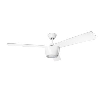 Forlight Ventilador Ip20 Ceos Led 11.4w 3000k Blanco Brillante Transparente 588lm