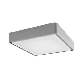 Plafón Led 19w Kössel Direct Ip65 Leds-c4 15-9806-34-cl  3000k Gris