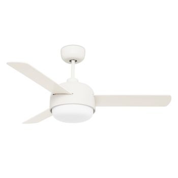 Ventilador De Techo Klar Beige Aspas Reversibles 106.6cm Motor Dc Leds-c4 30-4864-16-f9  Beige 220-240v Ac