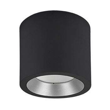 Aplique De Techo Led Cosmos Ceiling 12w Ip65 Leds-c4 15-9790-14-cl  3000k Gris Urbano