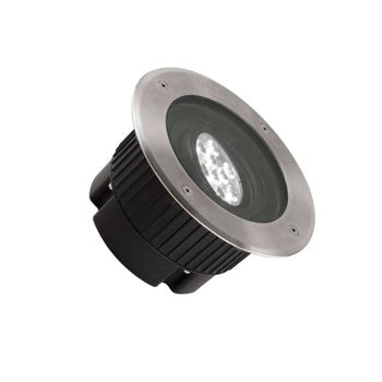 Foco Led Circular Empotrable En Suelo Gea Power Led Ip67 18w Leds-c4 55-9667-ca-cm  4000k - 4500k