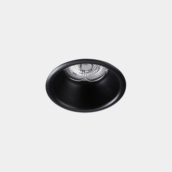 Leds·c4 Downlight Dome Ø120 Negro Ip23