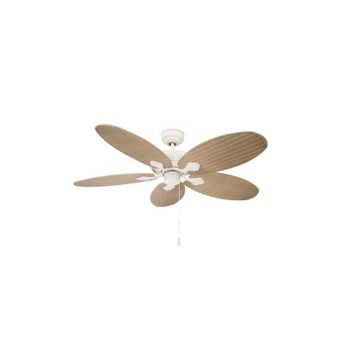 Ventilador De Techo Phuket Blanco 132cm Motor Ac Leds-c4 30-4398-16-16  Blanco 220-240v Ac