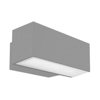 Aplique Led Afrodita 39w Ip65 Doble Cara Leds-c4 05-9878-14-cl  3000k Gris