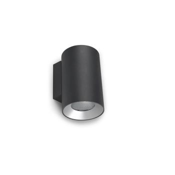 Aplique De Pared Led Cosmos Fixture Doble Cara 10,5w Leds-c4 05-9953-z5-cl Blanco Cálido 3000k Negro