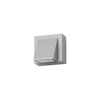 Akunadecor - Aplique Exterior Aluminio Gris Loyd Single