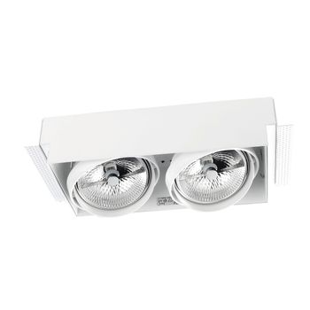 Leds·c4 Downlight Multidir Double Led 299mm Trimless 100w 39.9º Blanco Ip23 978lm