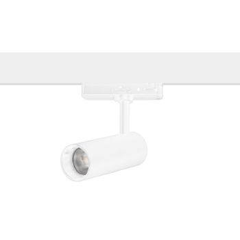 Forlight Arch - Proyector De Carril Led 17.6w Diámetro 5 |6cm. Blanco Cálido 3000k. Sistema De Carril Compatible Con Carril Tri