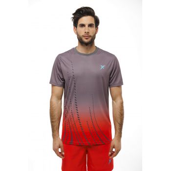 Camiseta De Deporte Naos Gris Unisex Drop Shot