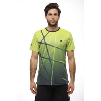 Camiseta De Deporte Bruno Verde Unisex Drop Shot