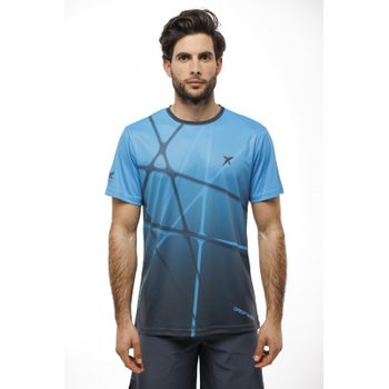 Camiseta De Deporte Bruno Azul Unisex Drop Shot