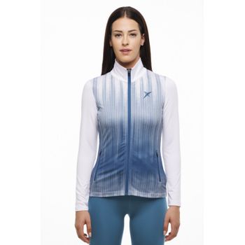 Chaqueta Drop Shot Isora Mujer Azul