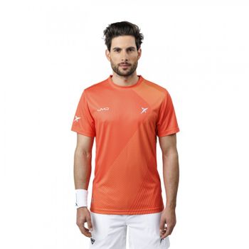 Camiseta De Padel Drop Shot Airam Jmd Rojo