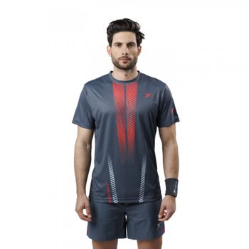 Camiseta De Padel Drop Shot Dailos Gris