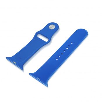 Correa De Silicona Azul Para Iwatch 38/40 Mm