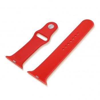 Correa De Silicona Roja Para Iwatch 42/44mm