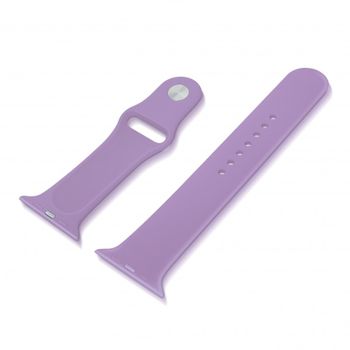 Correa De Silicona Lavanda Para Iwatch 42/44 Mm