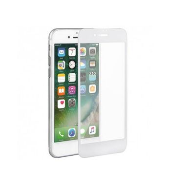 Cristal Templado 5d Iphone 6 Plus Blanco