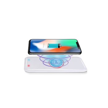 Cargador Inalámbrico Rectangular Iphone X/xs/xr Blanco