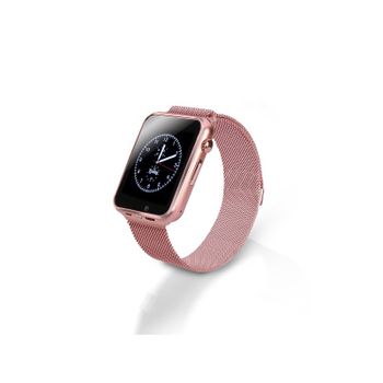 Correa De Acero Para Applewatch 38/40mm Rosa Oro