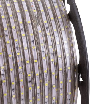 Tira De 60 Leds/m 480w 24.000lm Smd3528 220vac Ip65 X100m 40.000h [gr2203528/60/100my]-amarillo