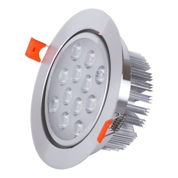 Foco Downlight Led 12w  1123lm 3000ºk Circular 40.000h [ho-leddown-12w-ww]