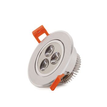 Foco Downlight Led 3w  300lm 4200ºk Circular 40.000h [ho-leddown-3w-w]