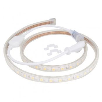 Tira De 60 Leds/m Smd3528 220vac X11m 40.000h [gr-3528220vac11m-0006]-amarillo