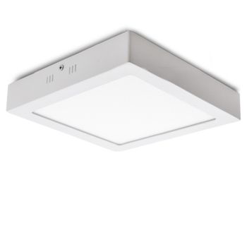 Plafón Led 12w 800lm  4200ºk Cuadrado 40.000h  [ho-mzmd02-12w-w]