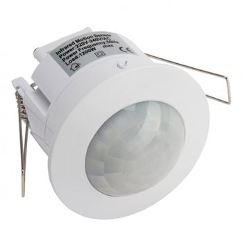 Luz LED nocturna con sensor de movimiento tipo enchufe 230VAC - Cablematic