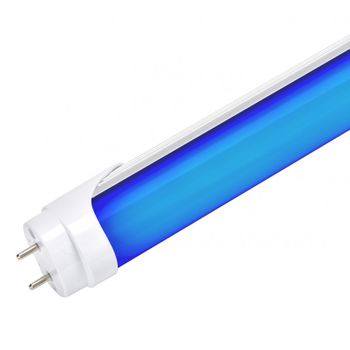 Tubo LED T8 18W 1.500Lm 120Cm Difusor Opal - Azul 40.000H  [NE-T8-1200-18W-B-O]