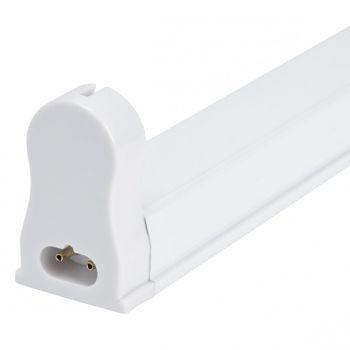 Luminaria Aluminio Eco 1 X Tubo Led T8 60cm