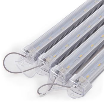 Luminaria 6w 388 3000ºk  Aluminio 1 X T8 60cm 40.000h [kd-147-4x1_5w-arm-ww]