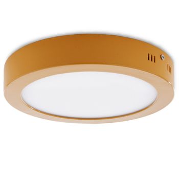 Plafón Led 18w 1.450lm 6000ºk Circular Amarillo 40.000h [ho-jm18wr-y-cw]