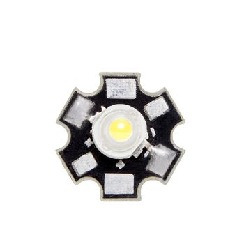 Led High Power 3w 187lm 4200ºk 45x45 Disipador 50.000h [ch-led-3w-45mil-d-w]