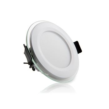 Foco Downlight Led 6w  450lm 4200ºk Circular Cristal Ø95mm 40.000h [gr-mb01-6w-o-w]